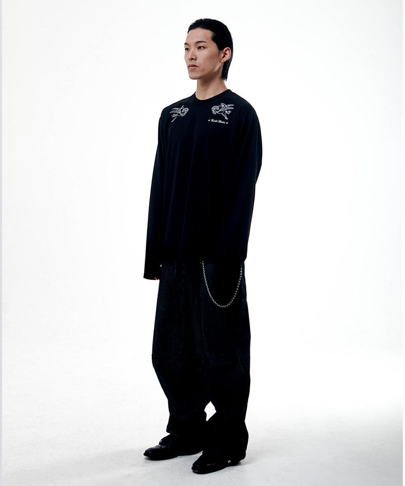 ARCHIVE PEGASOS LONG SLEEVE-BLACK