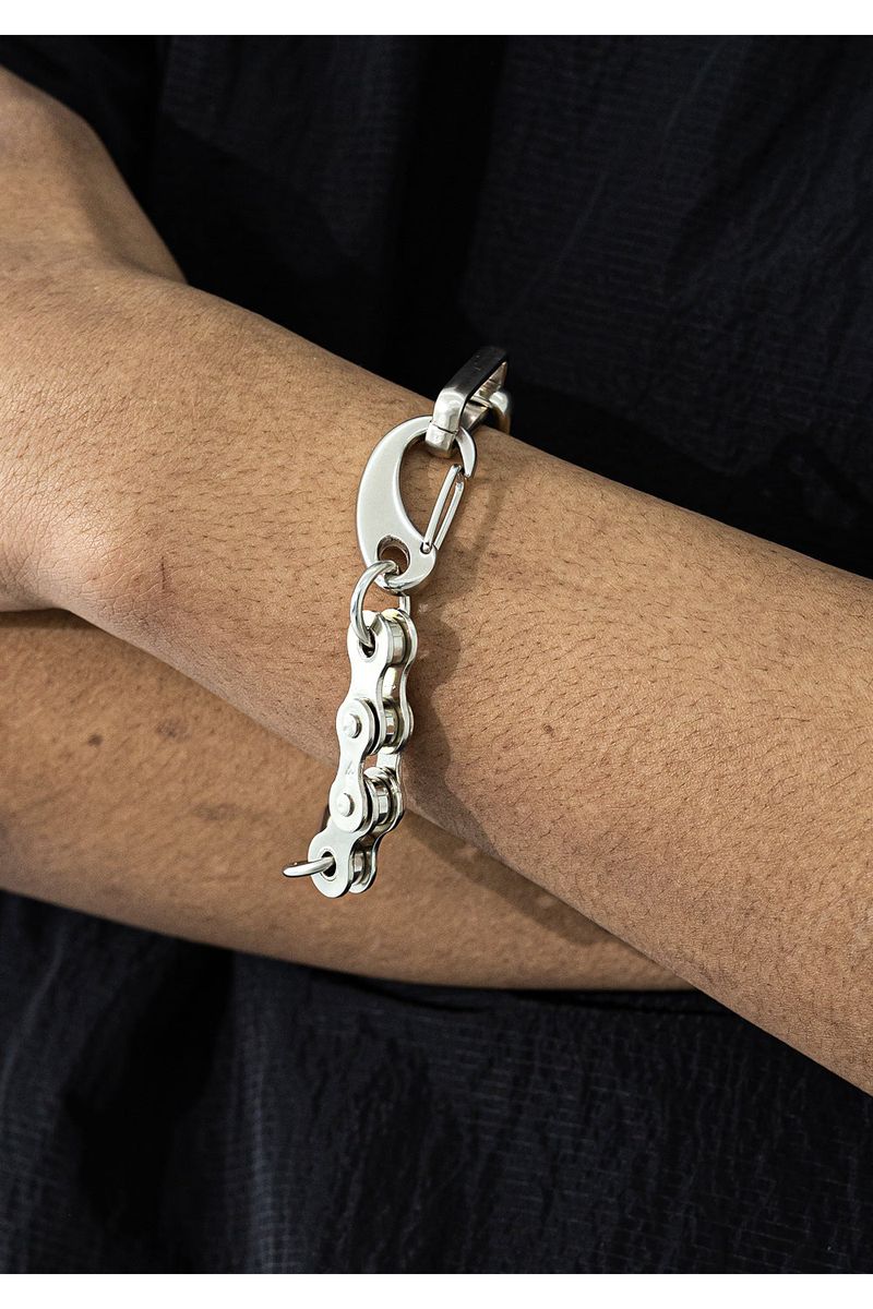 SL LOGO BICYCLE CHAIN BRACELET