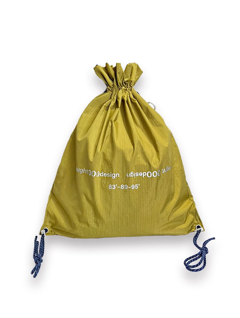 Reverse Logo Gym Sack / Olive
