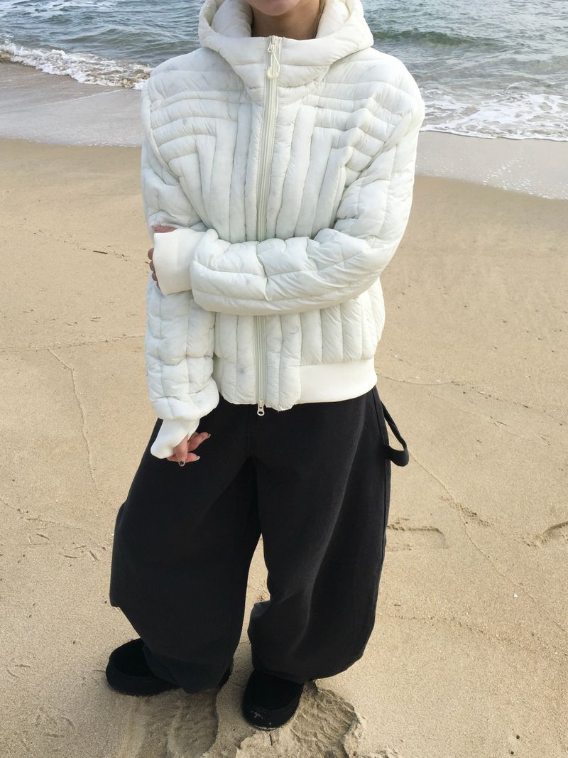 Lovey Heart Cargo Wide Pants (3c)