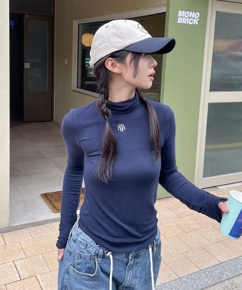 LOGO STITCH COMBI BALL CAP