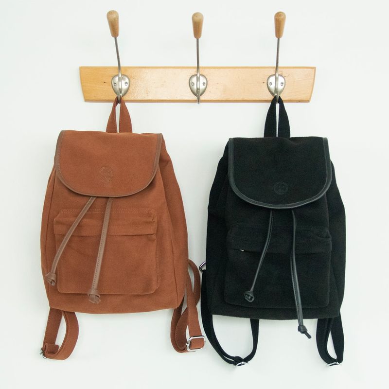 suede backpack_brown