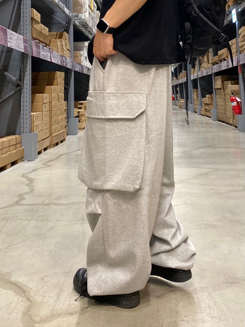 Happo Cargo Balloon Sweat pants 3C