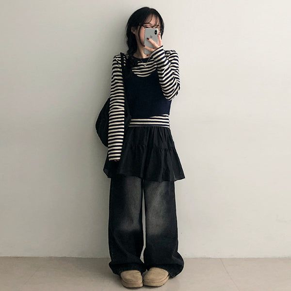 Carina Knitted Bustier Vest