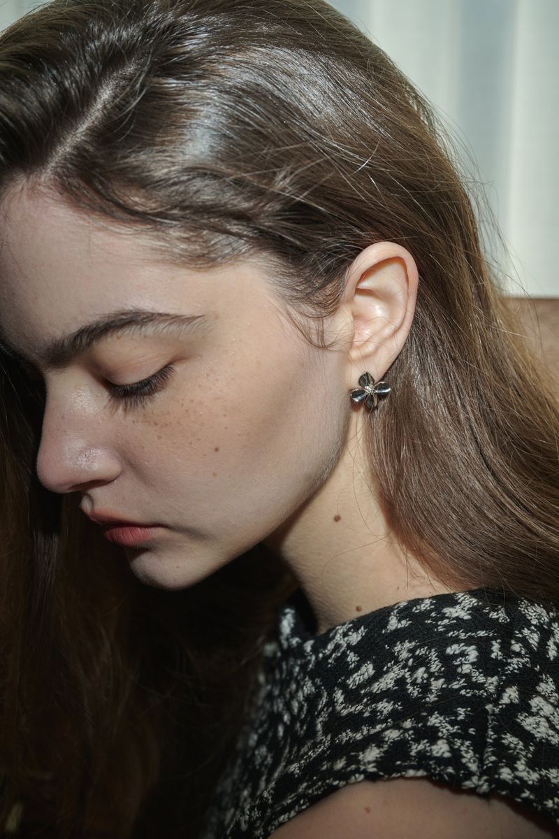 IRIS earring_silver