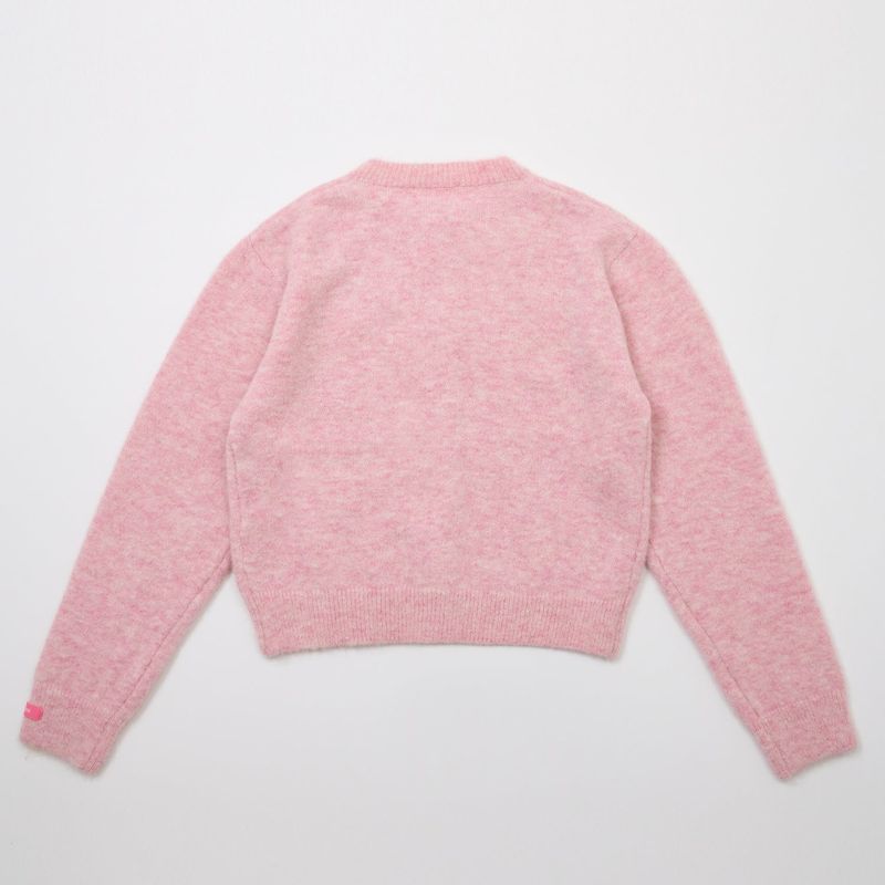 CLASSIC BUTTON CARDIGAN PINK