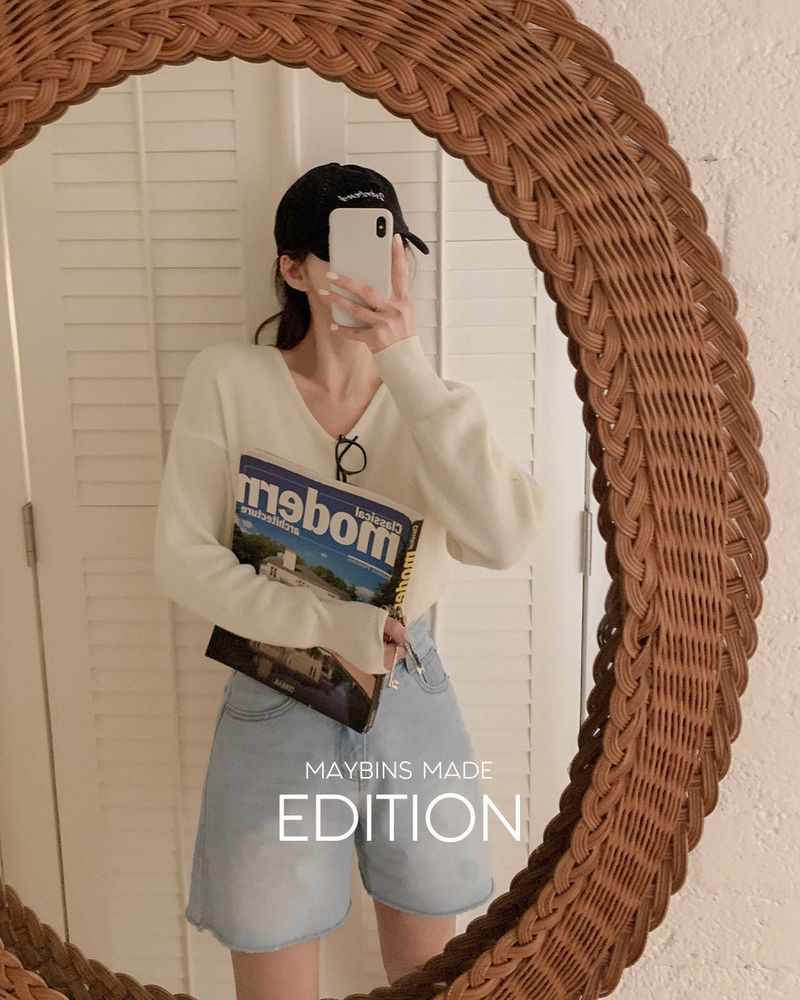 MAYBINS(メイビンス)の「Lando V-neck knitwear(Tops)」