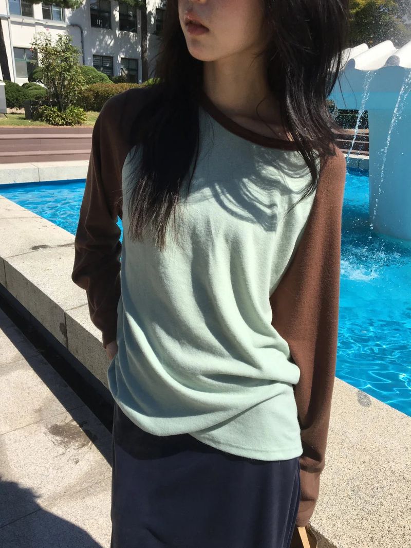 Neff Wool Raglan T-shirt (3color)