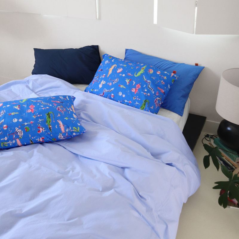 Picto pillow case(2color)