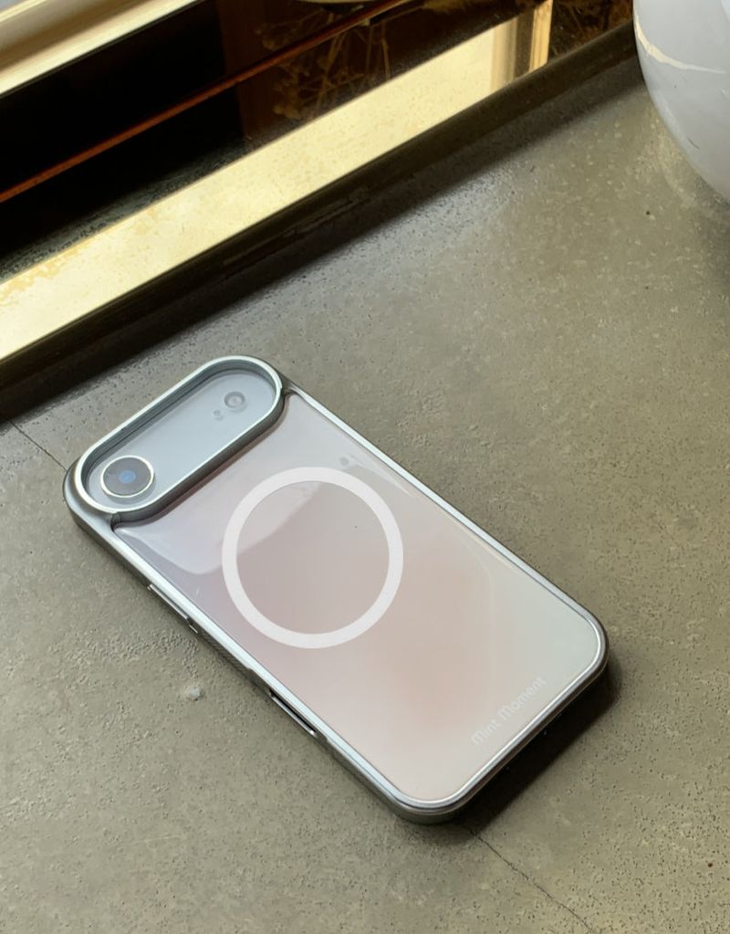 [MADE]サンセット シルバーエポキシ MagSafe iPhoneケース