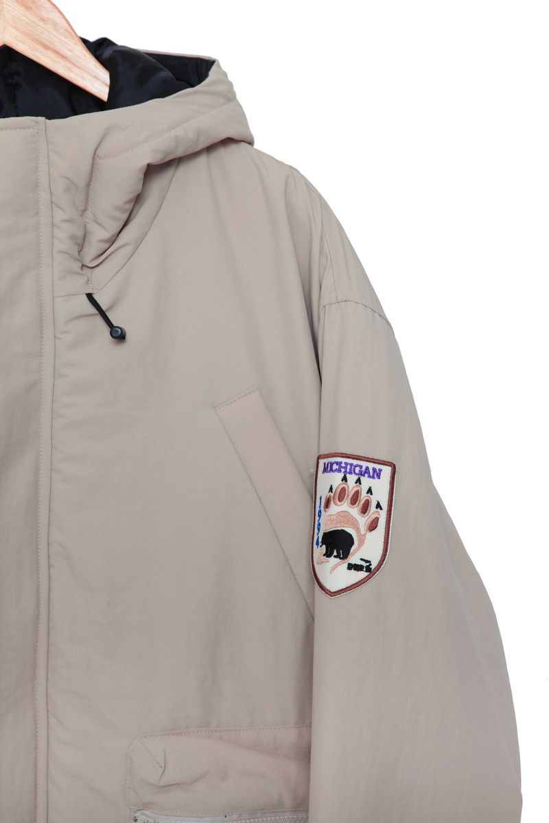 Mountain Patch Hooded Padding