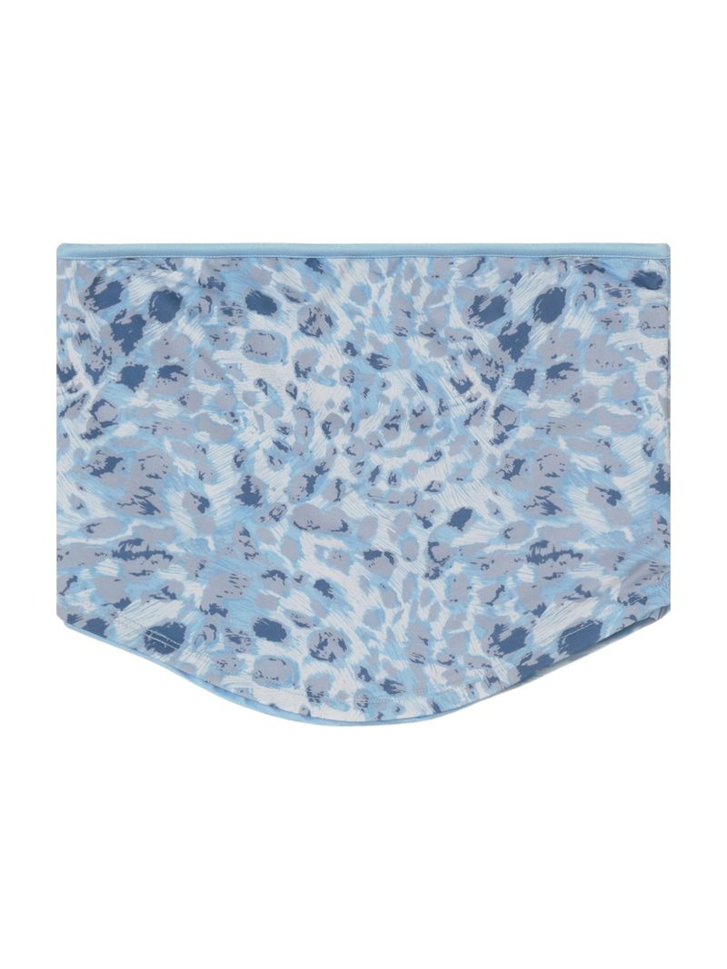 REVERSIBLE TUBE TOP (SODA BLUE/LEOPARD)