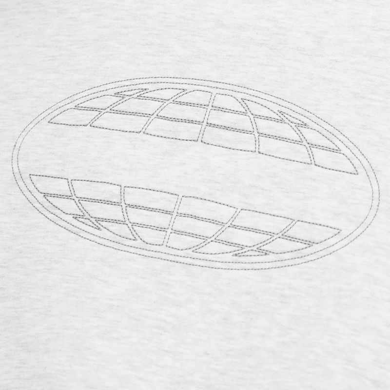 FONTLESS STITCH LOGO ZIP HOODIE