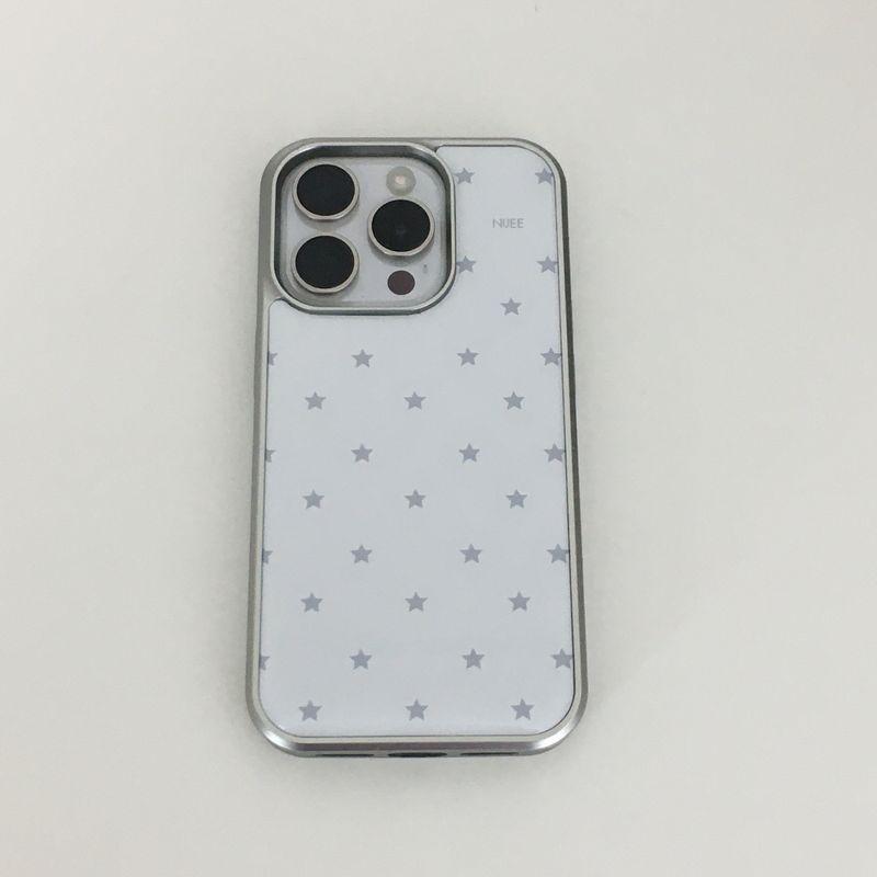 s.star white case  (silver epoxy)