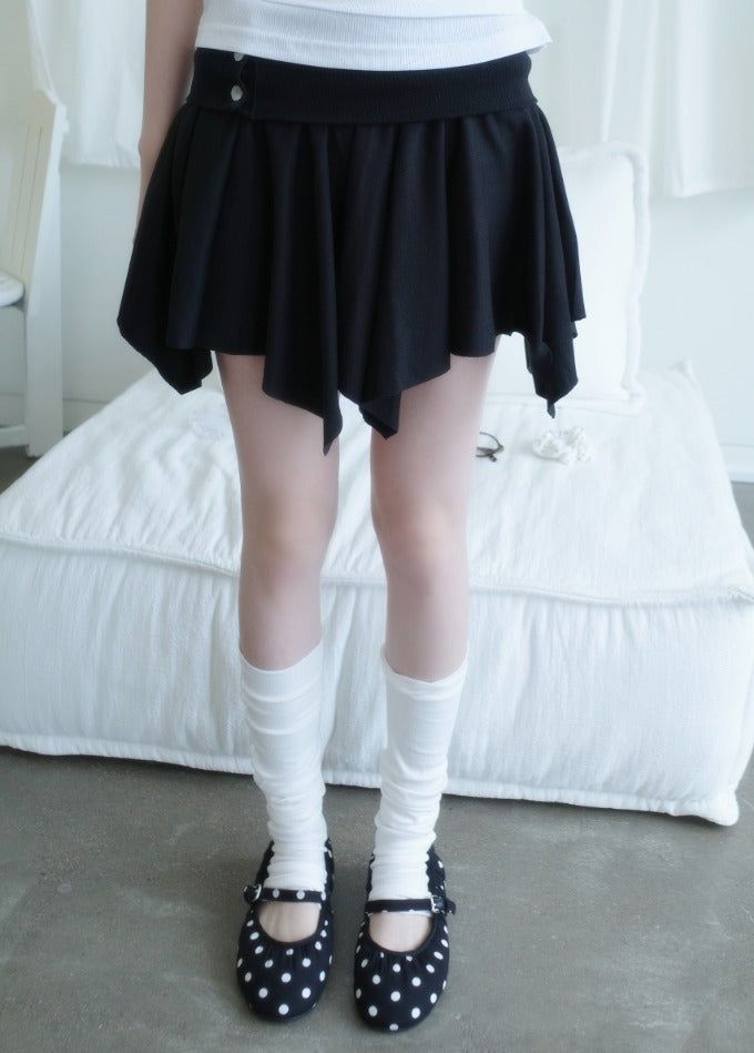 myorang（ミョラン）の「ハッシュレイヤードアンバルスカート（2color）（Skirts）」