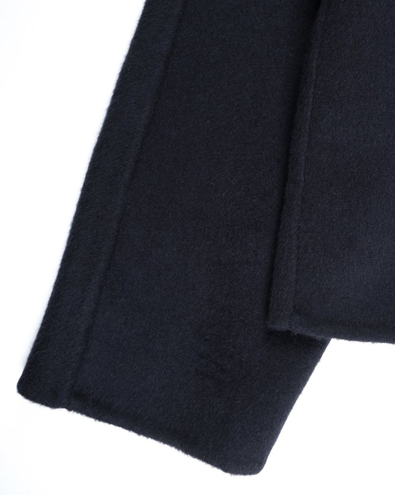  DOUBLE BUTTON WOOL COAT