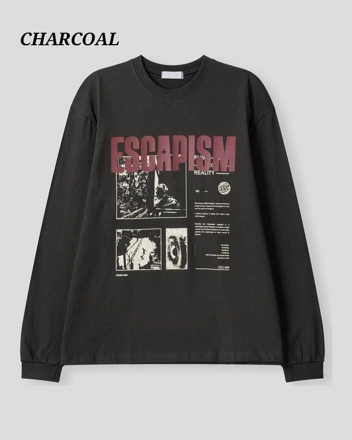 (UNISEX) Escapism Graphic Long Sleeve