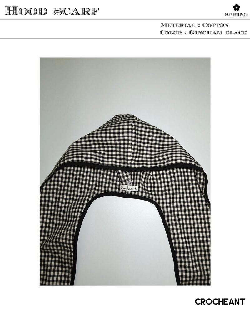 Hood scarf