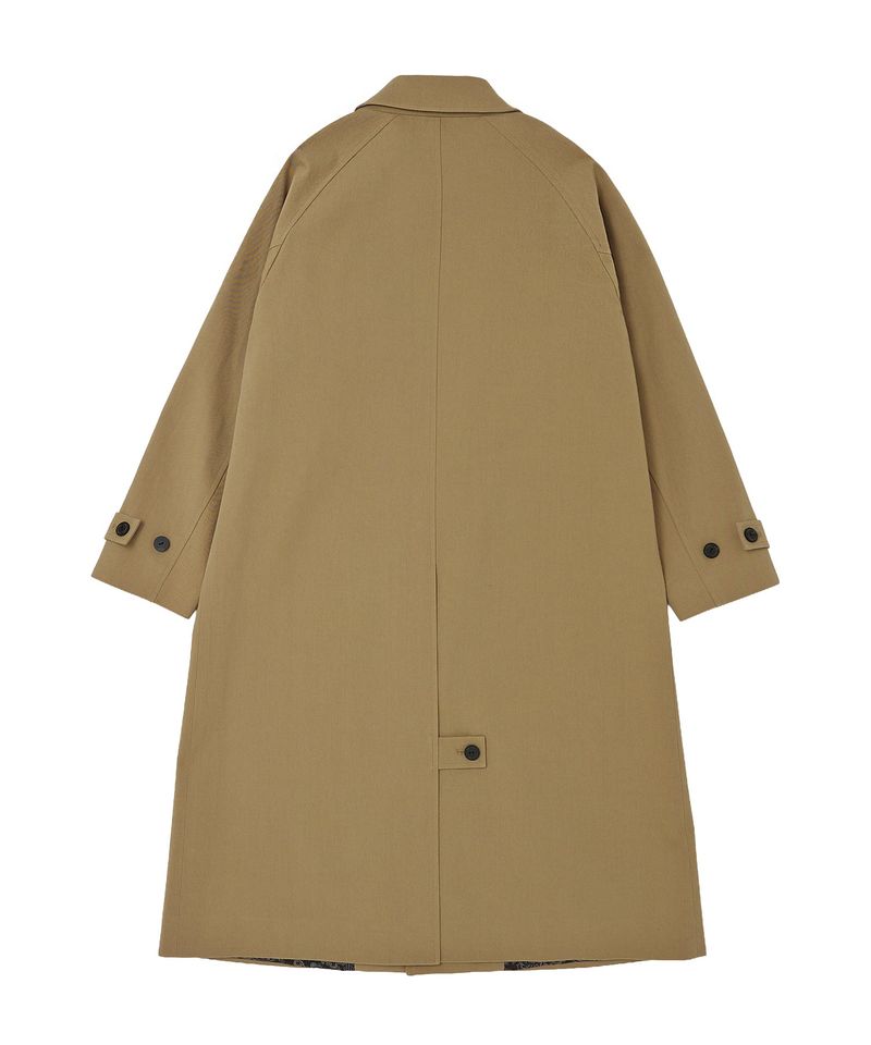 EARTH COTTON BALMACAAN COAT (Beige)