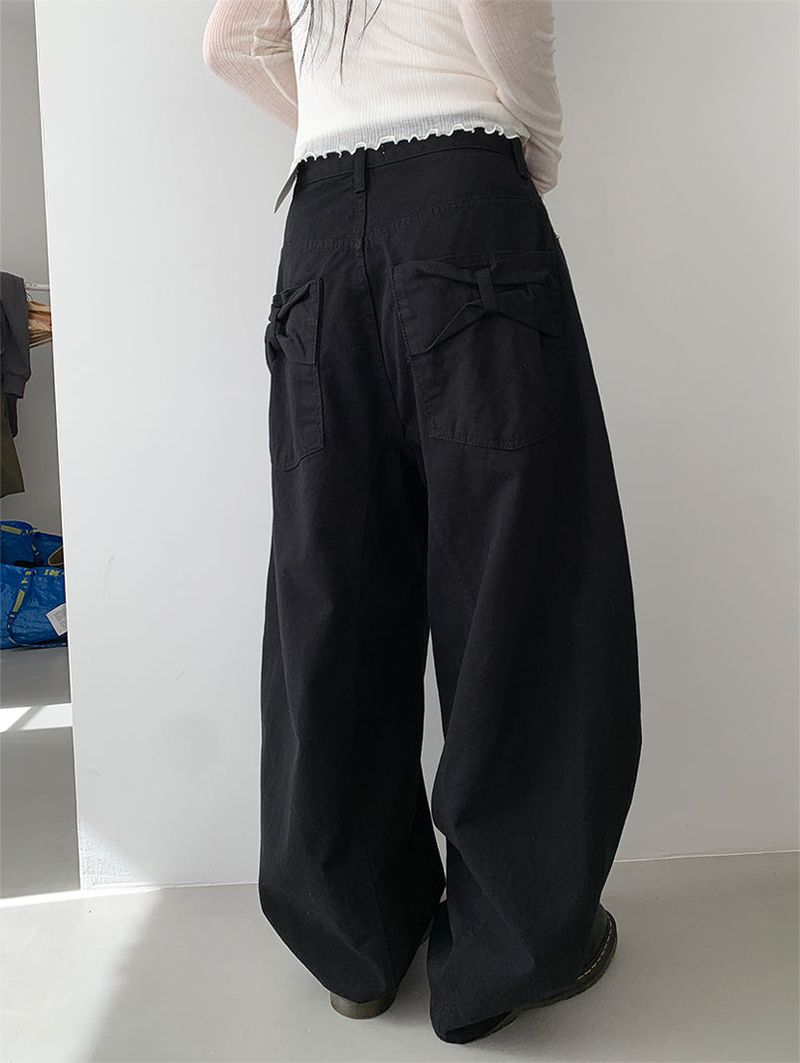 RIBBON BALLOON PANTS (2C)