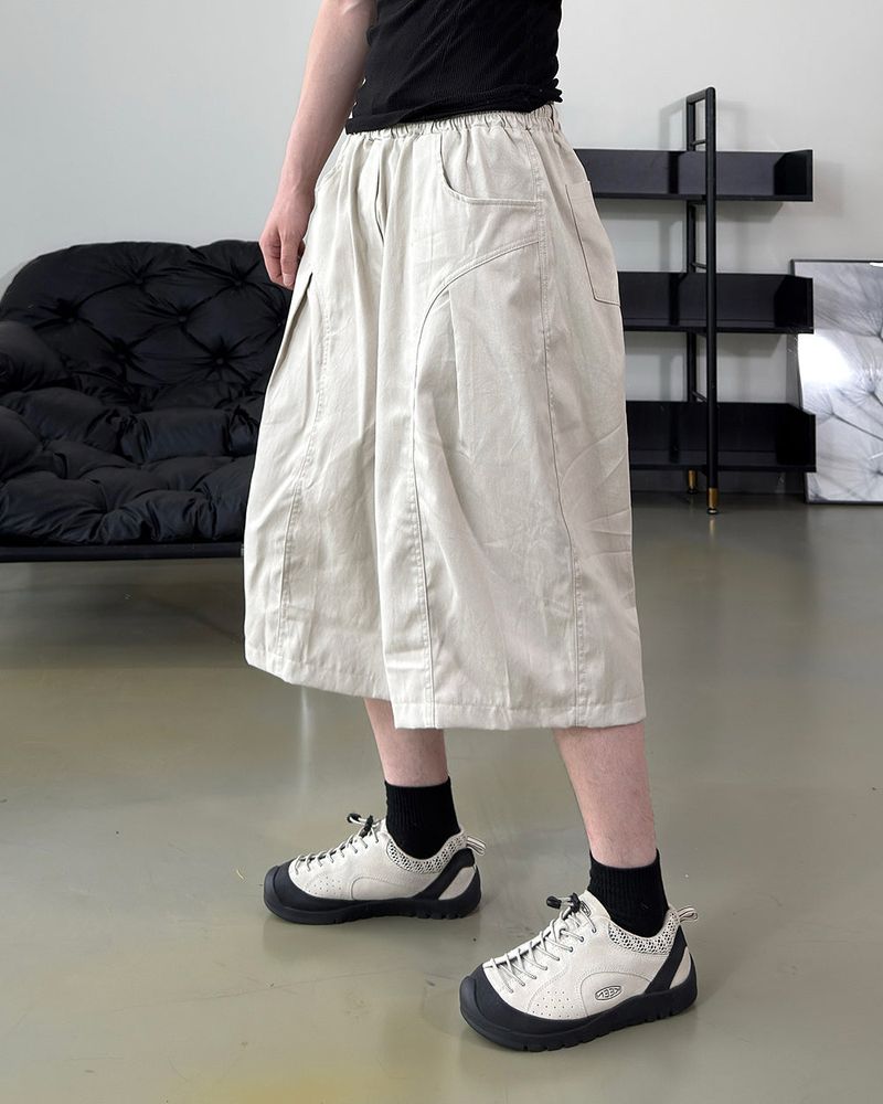 Bascro Cotton Bermuda Pants