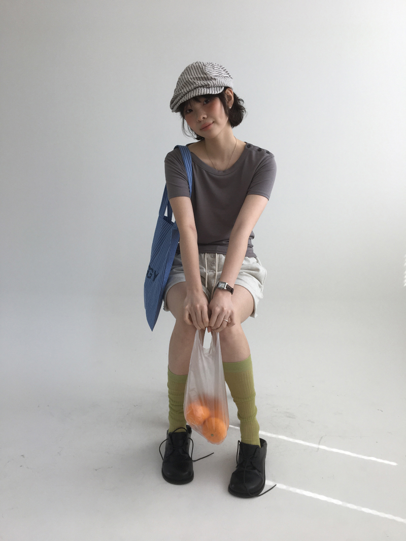 Byron Cove button shorts (5color)