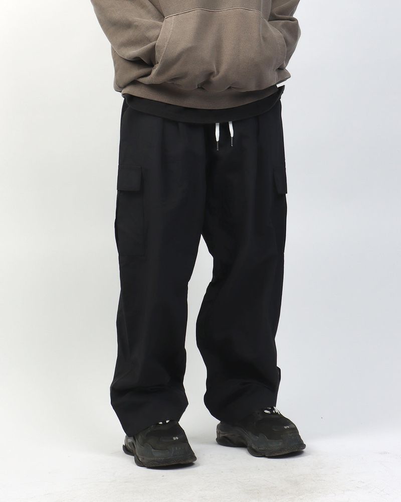 Indigo Wide Dart Cargo Pants_2color