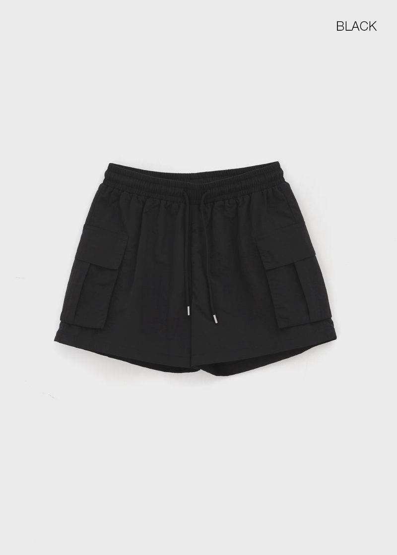 [MADE] Angti Nylon Cargo Banding Shorts