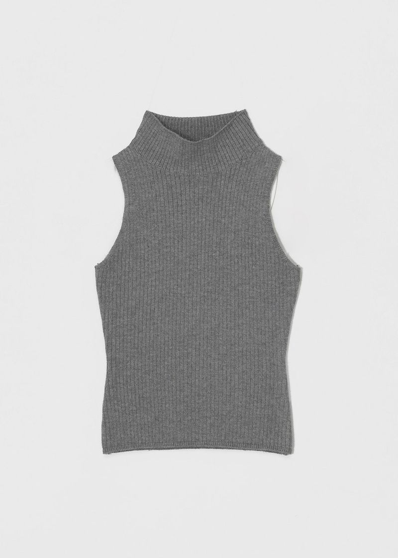 [MADE] PET SET - Knitwear cardigan, turtleneck