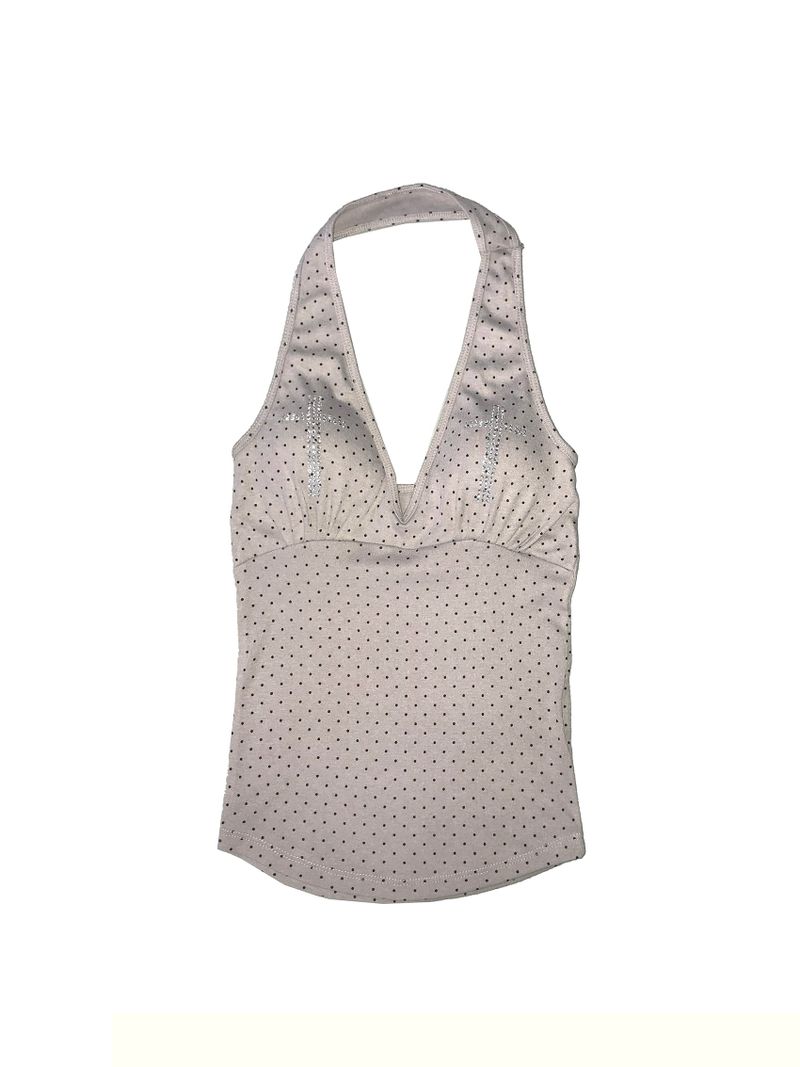 hisoka halter cross top(4 color) 