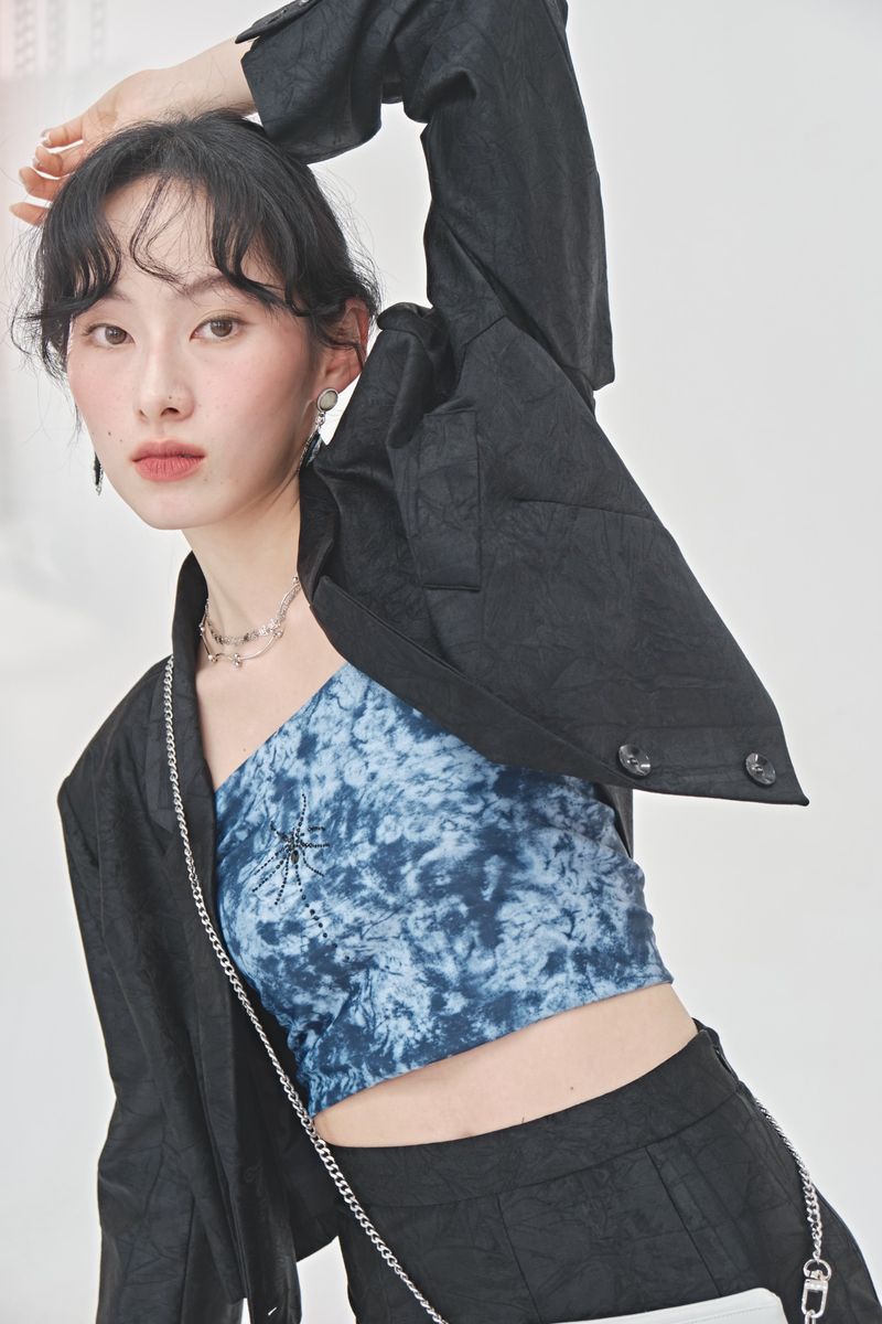 CREASE SET-UP JACKET