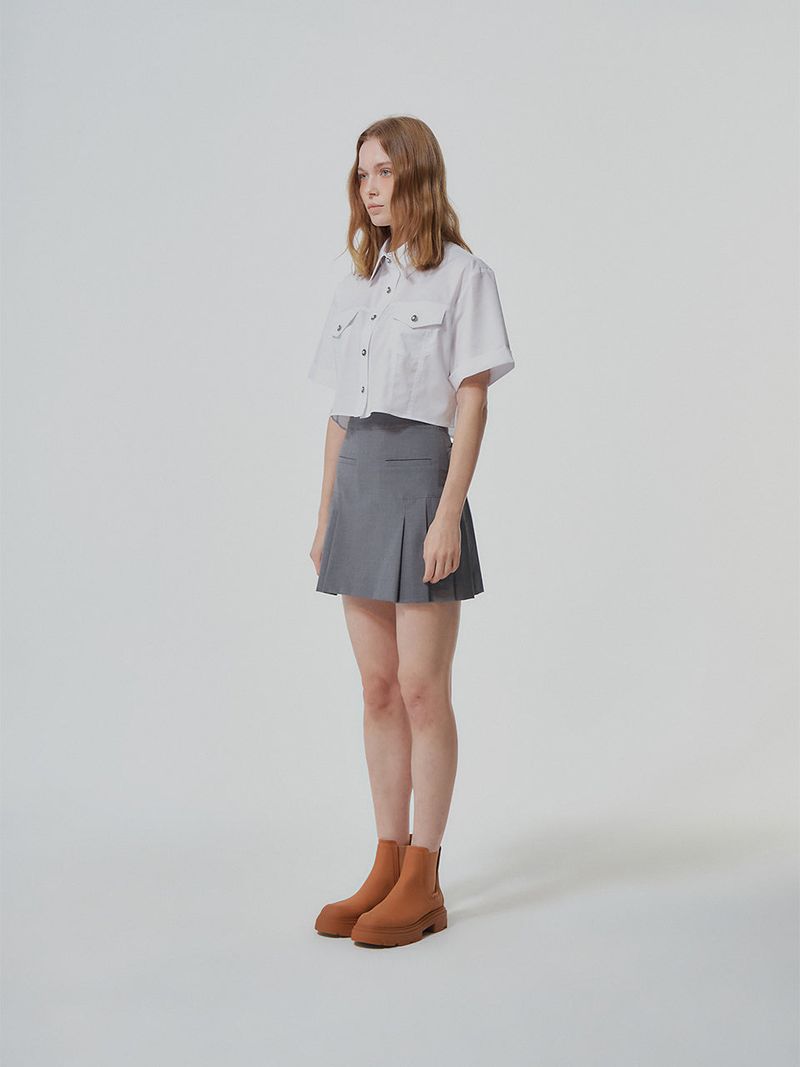 FRONT POCKET MINI SKIRT