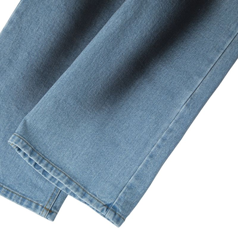 Black Leech Denim Pants