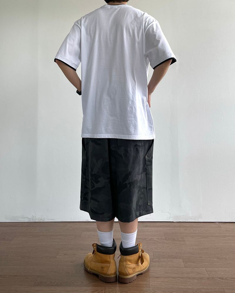 Tank Camo Bermuda Pants