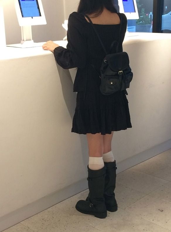 Murun Ribbon Strap Shirring Long Sleeve Blouse