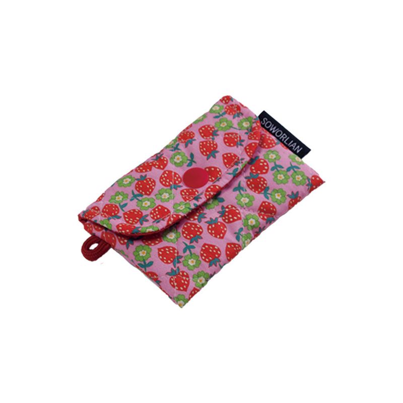 Simple Card wallet _Strawberry Farm