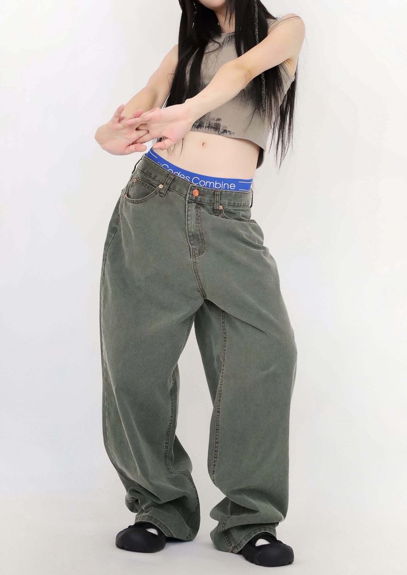 privatelookbook（プライベートルックブック）の「Bold Hue wide jeans（Pants）」