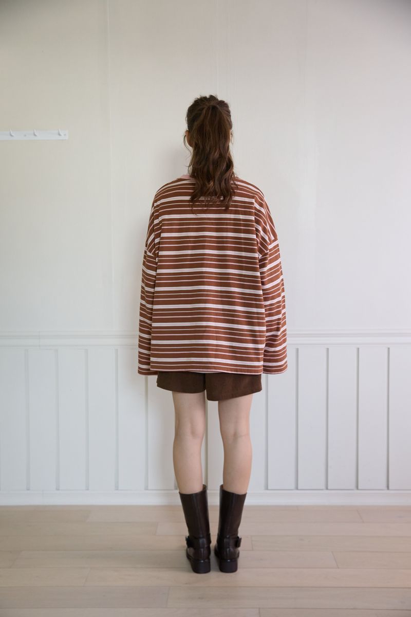 MULTI STRIPE T-SHIRT (2 COLORS)