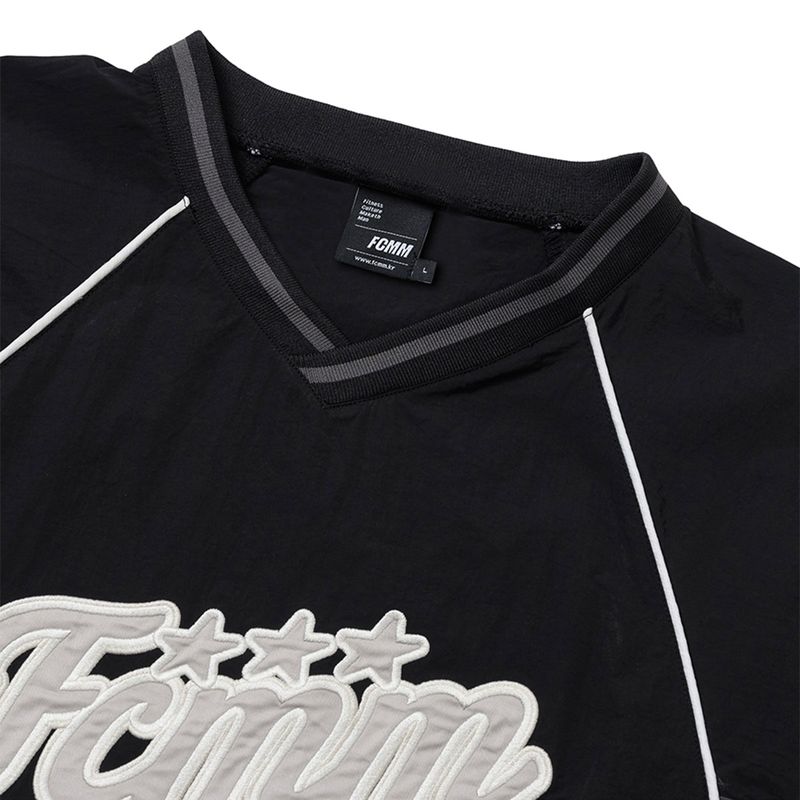 Triple Star Nylon Pullover - Black