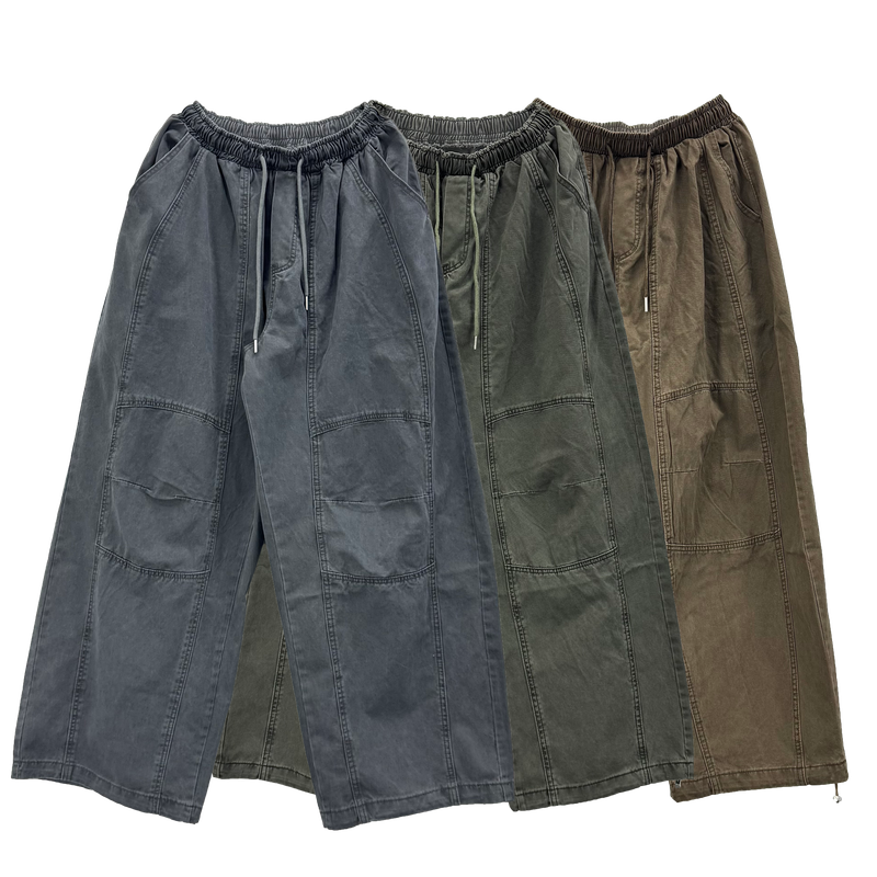 knee panel big balloon pants