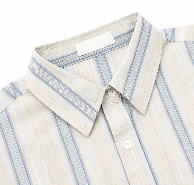 Tebe striped linen shirt