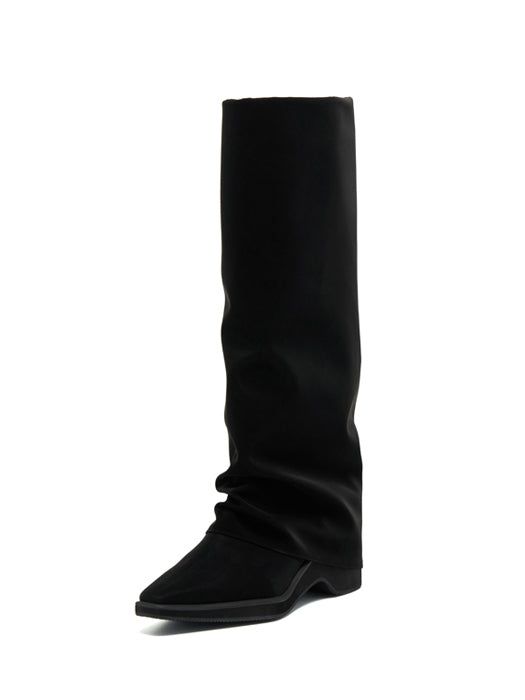 Hill Leg Warmer Long Boots black