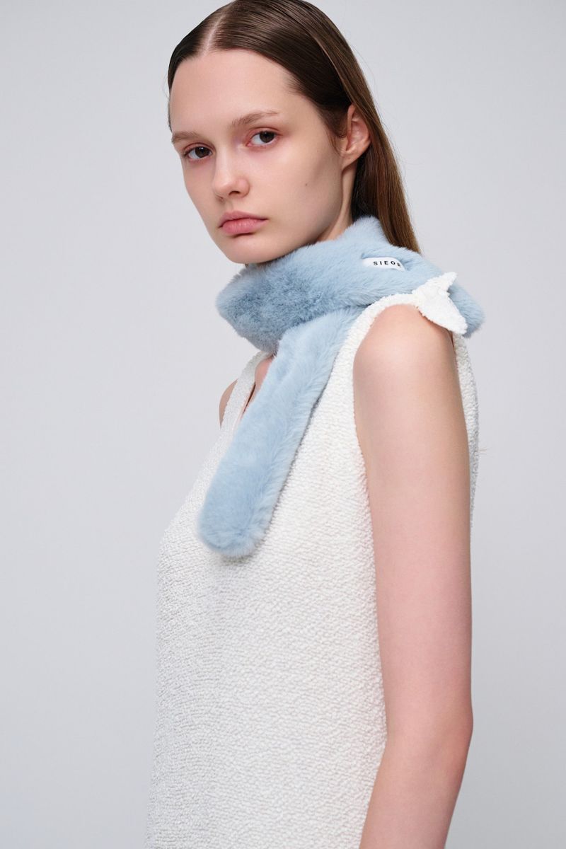 POPPIES muffler_sky