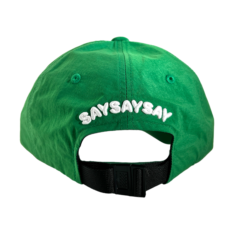 DIRE nylon ball cap Green