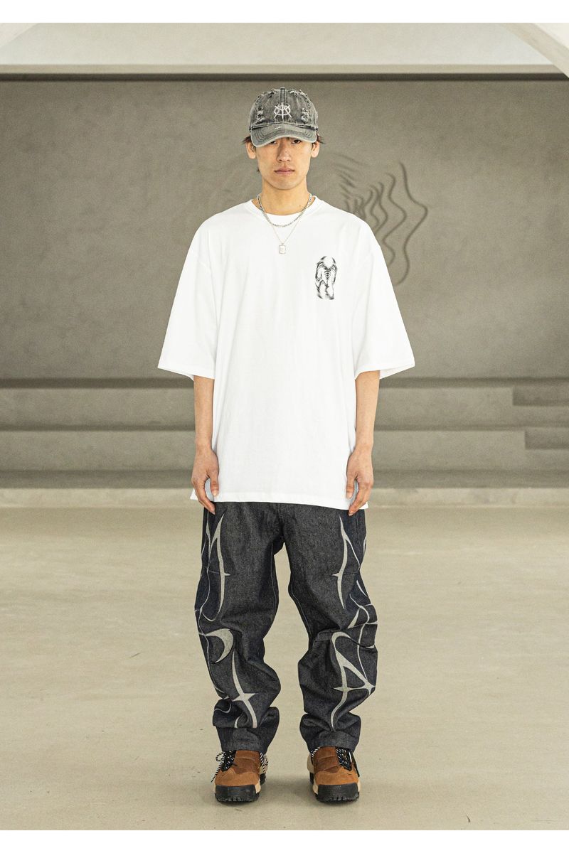 MSN WORK DENIM PANTS MSFJP002-BL