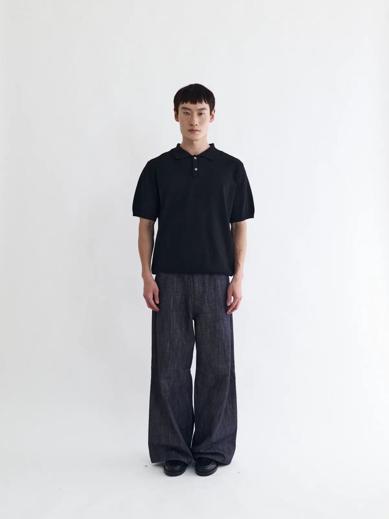 26SS TP5 Cropped Polo Shirt