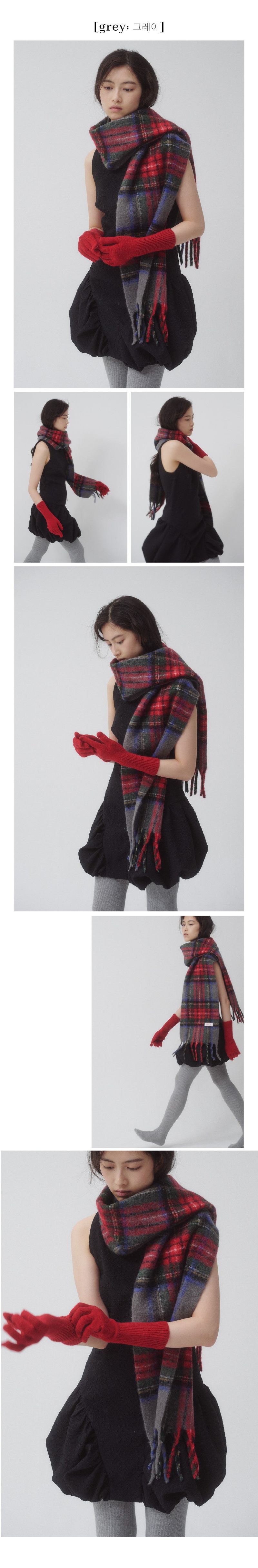 Dolf check muffler_3 colors