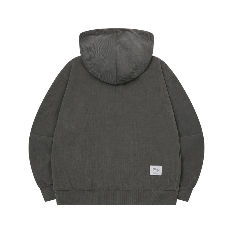 RAUL BUTTON HOOD T UNISEX (2COLOR)