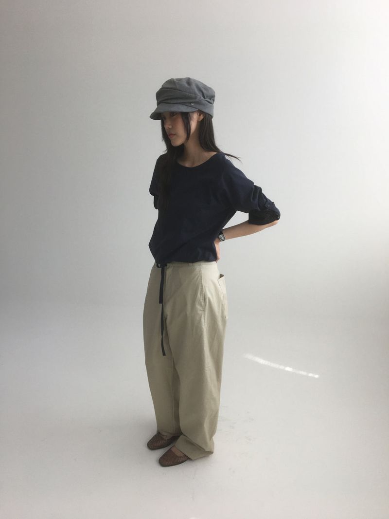 Rivet Tuck Sailor Hat (3color)