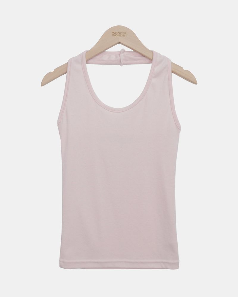 Uzel Halter Neck Slim Sleeveless Top